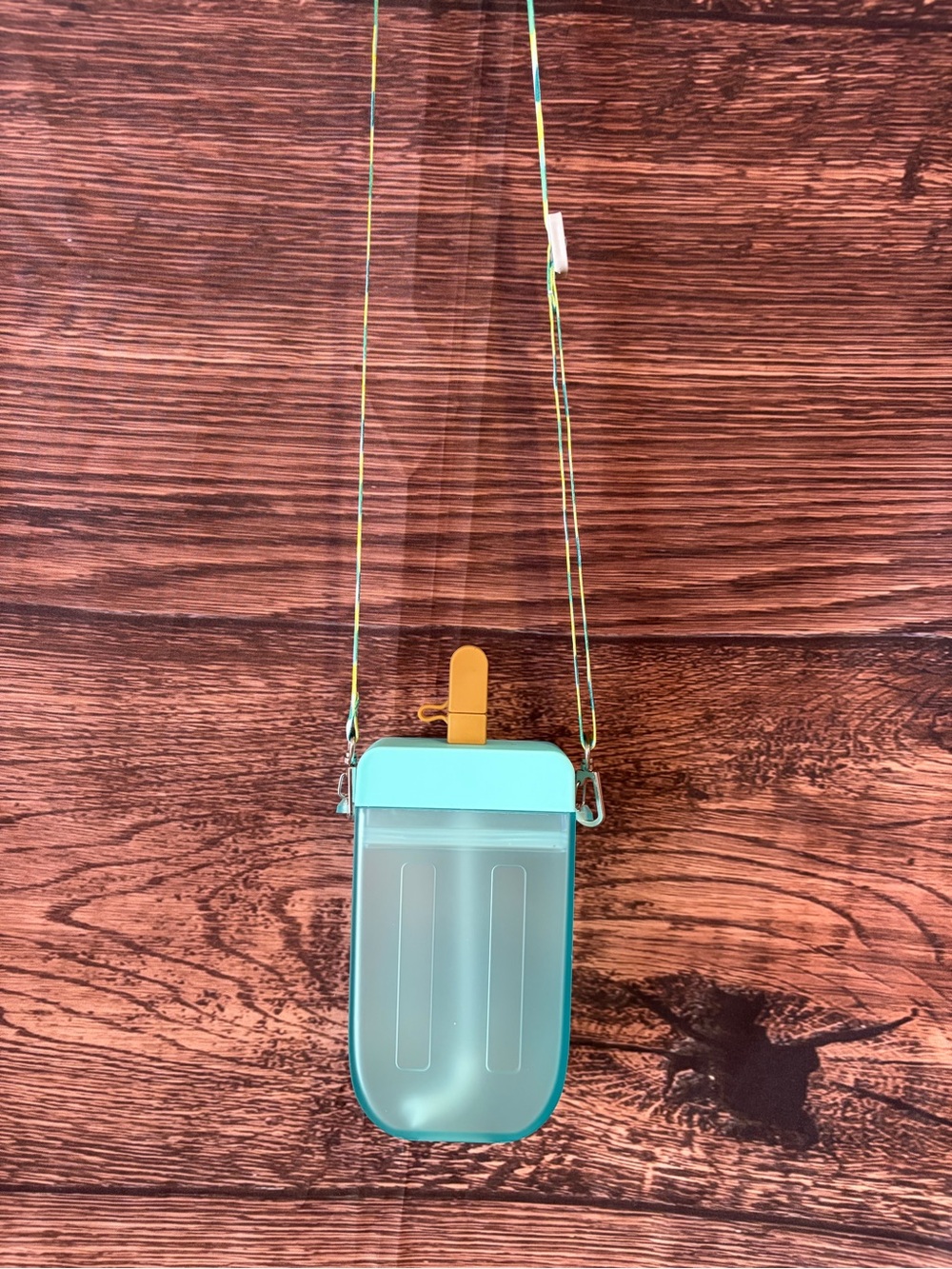 Water bottle Crossbody creamsicle - Aqua
